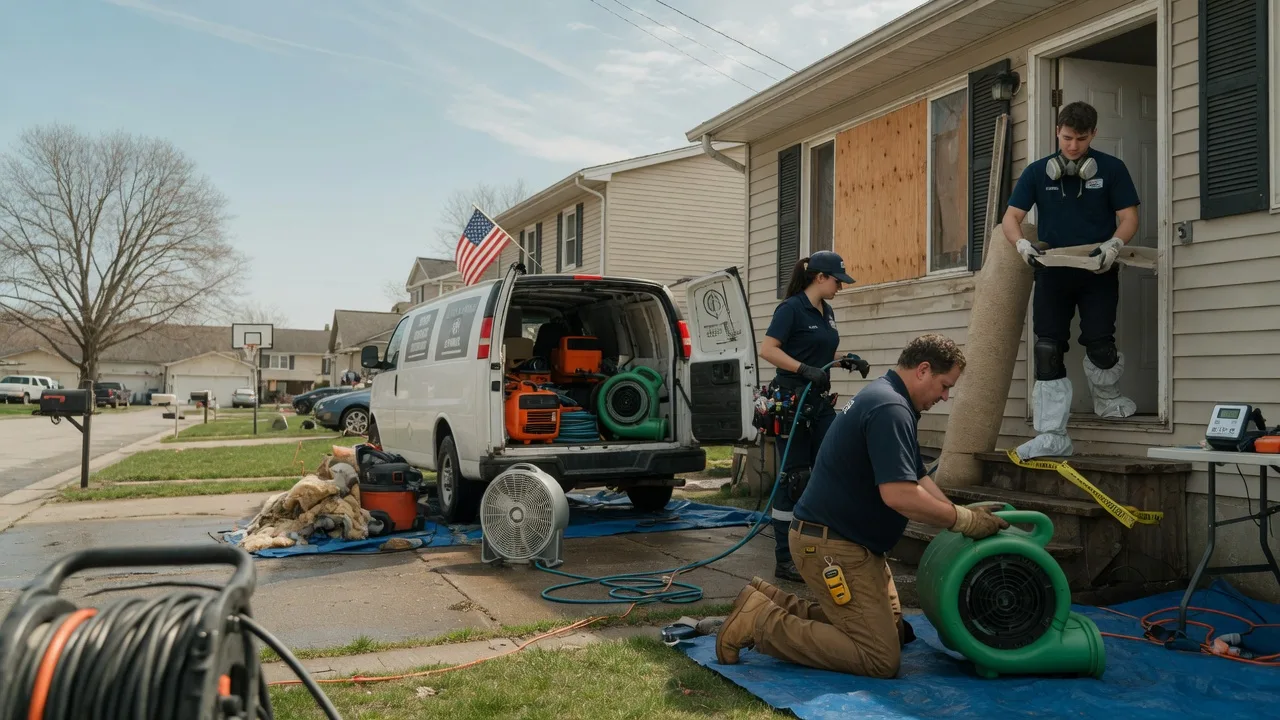Water Damage Restoration in Riga, MI near me